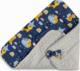 Sensillo ROŻEK VELVET GRANATOWY LISKI 75X75 42303/8908 2