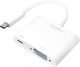 Adapter USB LogiLink USB-C - VGA + USB-C Biały  (UA0259) 1
