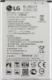 Bateria LG Oryginalna Bateria LG K10 2017 BL-46G1F Prod 2019 1
