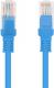 Lanberg RJ-45/RJ-45 kat.5e Niebieski 1.5m (PCU5-10CC-0150-B) 1