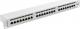 Lanberg Patch panel 1U 19" 24x RJ-45 Kat.6 Szary (PPS6-1024-S) 1