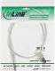 Kabel USB InLine USB-A - USB-B 0.5 m Przezroczysty (34517R) 1
