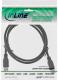 Kabel USB InLine USB-A - USB-A 1 m Czarny (35210) 1