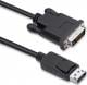 Kabel Qoltec DisplayPort - DVI-D 1.8m czarny (50364) 1