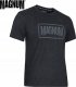 Magnum KOSZULKA MAGNUM ESSENTIAL T-SHIRT 2.0 BLACK MELANGE XL 5