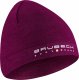 Brubeck HM10180 Czapka wełniana dwuwarstwowa unisex EXTREME WOOL śliwkowy S/M 1