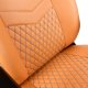 Fotel Noblechairs ICON z prawdziwej skóry - koniak/czarny (GAGC-091) 5