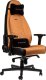 Fotel Noblechairs ICON z prawdziwej skóry - koniak/czarny (GAGC-091) 7