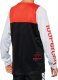 100% Koszulka juniorska 100% R-CORE Youth Jersey długi rękaw black racer red roz. XL (NEW 2022) 1