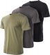 Magnum KOSZULKA MAGNUM BASIC T-SHIRT 3-PACK OLIVINE/FORGED IRON/BLACK XXL 1