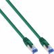 InLine InLine® Patch Cable S/FTP PiMF Cat.6A halogen free 500MHz green 0.3m 1