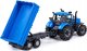 Polesie Polesie 91253 Traktor "Progres" inercyjny z przyczepą burtową niebieski w pudełku 5