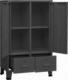 vidaXL vidaXL Szafa w stylu industrialnym, antracytowa, 67x35x107 cm, stal 5