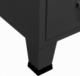 vidaXL vidaXL Szafa w stylu industrialnym, antracytowa, 67x35x107 cm, stal 6