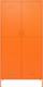 vidaXL vidaXL Szafa, pomarańczowa, 90x50x180 cm, stalowa 4