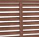 vidaXL vidaXL Ogrodzenie żaluzjowe, WPC, 180x180 cm, brązowe 3