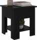 vidaXL Stolik kawowy, czarny, 40x40x42 cm 4