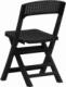vidaXL vidaXL Składane krzesła ogrodowe, 4 szt., PP, antracytowe 4