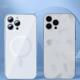 Baseus Baseus Crystal Case magnetyczne etui do iPhone 13 + szkło na ekran przezroczysty (kompatybilne z MagSafe) (ARJT000002) 5