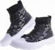 Wysokie damskie trampki Czarne /G8-3 11138 T306/ 40 3