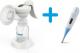 BabyOno Ręczny Naturel + Termometr Gratis (ON0799) 1