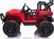 LeanToys Auto na akumulator Jeep JC666 Czerwony 3