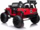 LeanToys Auto na akumulator Jeep JC666 Czerwony 4