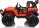 LeanToys Auto na akumulator Jeep JC666 Pomarańczowy 3