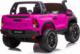 LeanToys Auto Na Akumulator Toyota Hilux Różowy 10