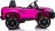 LeanToys Auto Na Akumulator Toyota Hilux Różowy 11
