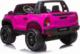 LeanToys Auto Na Akumulator Toyota Hilux Różowy 14
