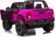 LeanToys Auto Na Akumulator Toyota Hilux Różowy 1