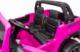 LeanToys Auto Na Akumulator Toyota Hilux Różowy 4