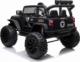 LeanToys Auto na akumulator Jeep JC666 Czarny 4
