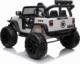 LeanToys Auto na akumulator Jeep JC666 Biały 3