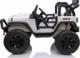 LeanToys Auto na akumulator Jeep JC666 Biały 5