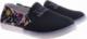 Pantofelek24 Kolorowe damskie tenisówki slip on CZARNE /F8-2 7820 S098/ 37 5