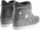 Szare sneakersy na niskim koturnie /A3-2 8010 S399/ 41 3