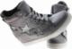 Szare sneakersy na niskim koturnie /A3-2 8010 S399/ 41 6