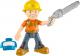 Figurka Fisher Price BOB Minifigurka z piłą (DHB05/DHB07) 3