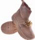 Wysokie trampki z łańcuchem Khaki /G2-3 11093 W392/ 40 8