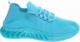 Wsuwane turkusowe buty sportowe /C1-2 11536 T394/ 38 4