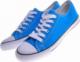 Niebieskie trampki męskie z tkaniny /G4-3 11169 S100/ 42 1