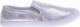 Wsuwane srebrne trampki slip on /G2-3 11195 T105/ 38 3