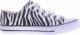 Pantofelek24 Pasiaste trampki damskie ZEBRA /G5-2 3214 T193/ 38 4