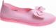 Pantofelek24 Różowe wkładane trampki slip on z kokardą /B6-2 10833 S190/ 39 3
