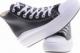 Pantofelek24 Czarne wysokie trampki damskie na platformie /G12-2 11461 W283/ 38 4