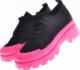 Czarne trampki creepersy na platformie /E8-3 11053 T597/ 40 6