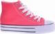 Wysokie damskie trampki na platformie /D2-2 11562 T079/ 39 2