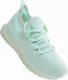 Wsuwane miętowe buty sportowe /C4-3 11503 T391/ 39 5